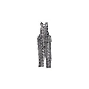 Xhilaration Blk&White Girls Jumpsuit